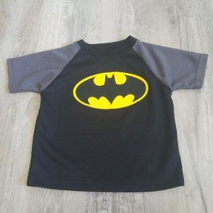 Boys Batman Logo Mesh T-Shirt 18 Months